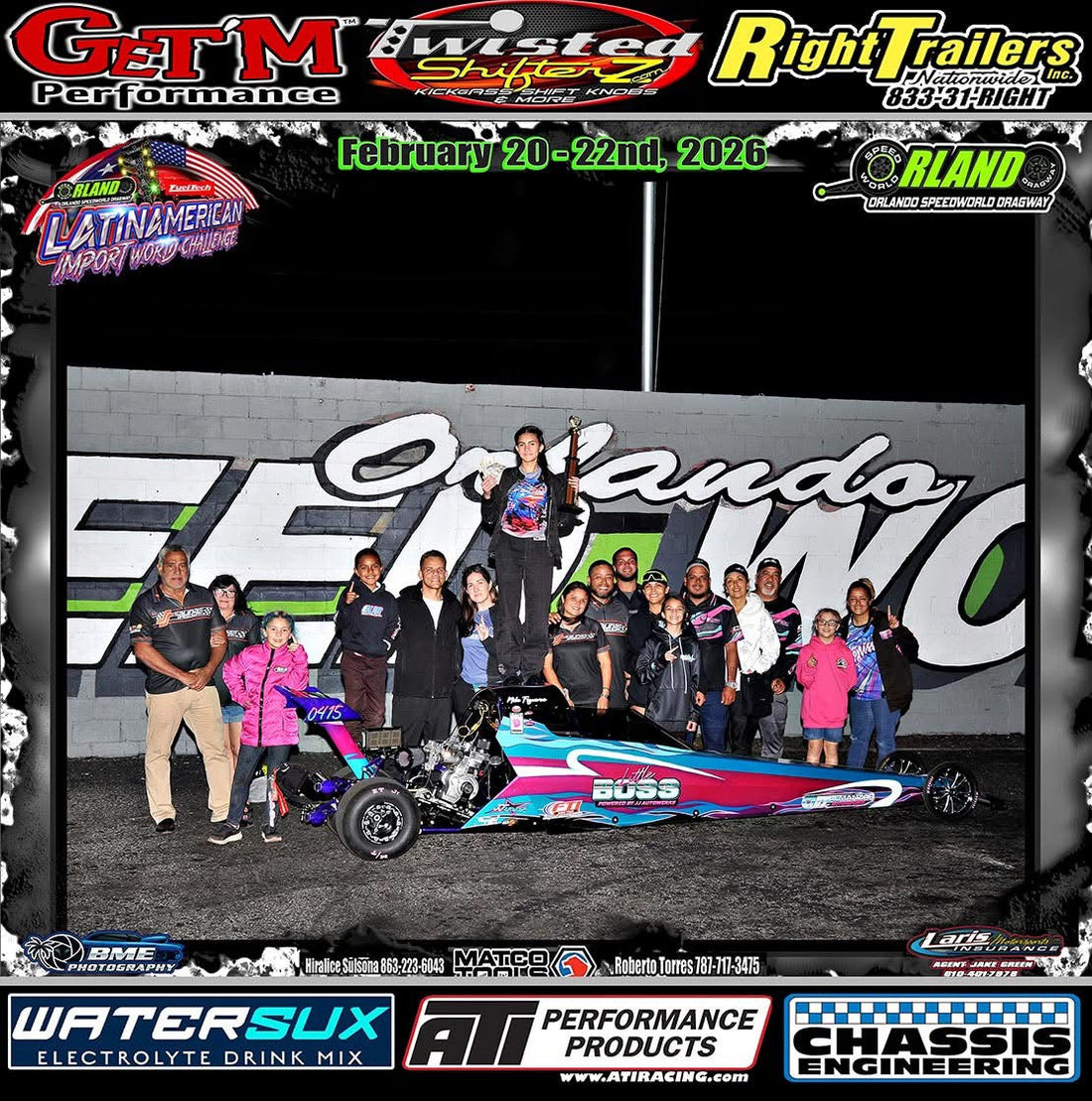 🏁 2026 Junior Drag Racing Event Schedule