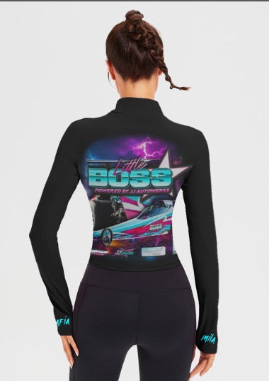 Little Boss Performance Crop Top