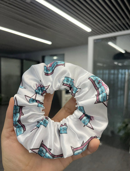 Little Boss Satin Scrunchie – Race Day Hair, Everyday Style